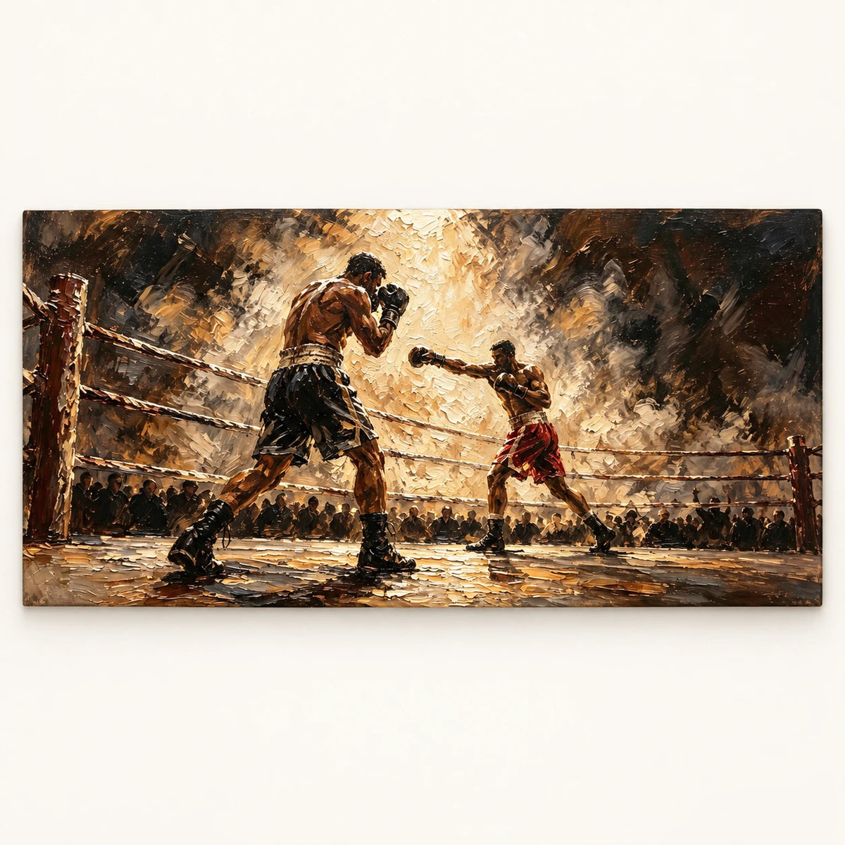 golden ring showdown, artwork
