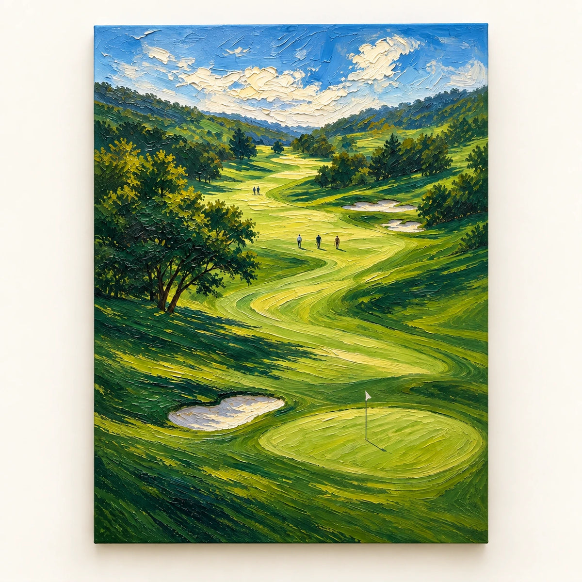 green valley fairways, artwork