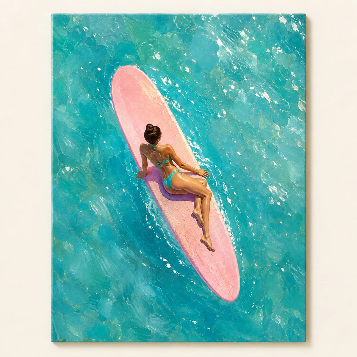 pink board daydream, artwork