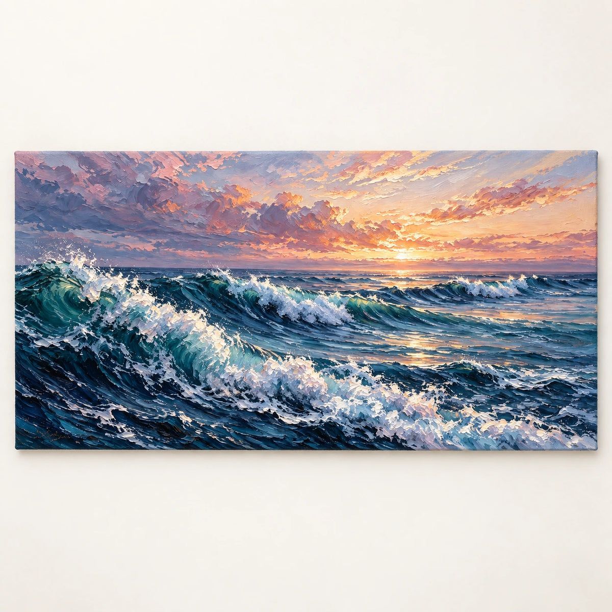 sunset breakers, artwork