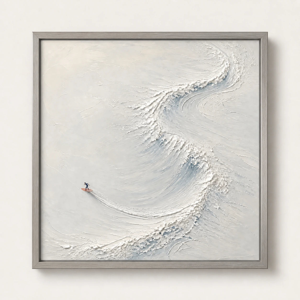 Hand-Painted Artwork | Where the Tide Opens [noon:detail:framed-front]