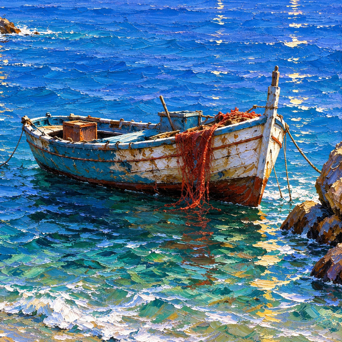 Aegean Village by the Sea [noon:detail:texture]
