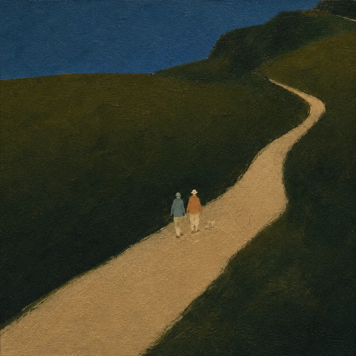 Hand-Painted Artwork | Path to the Lighthouse [noon:detail:texture]
