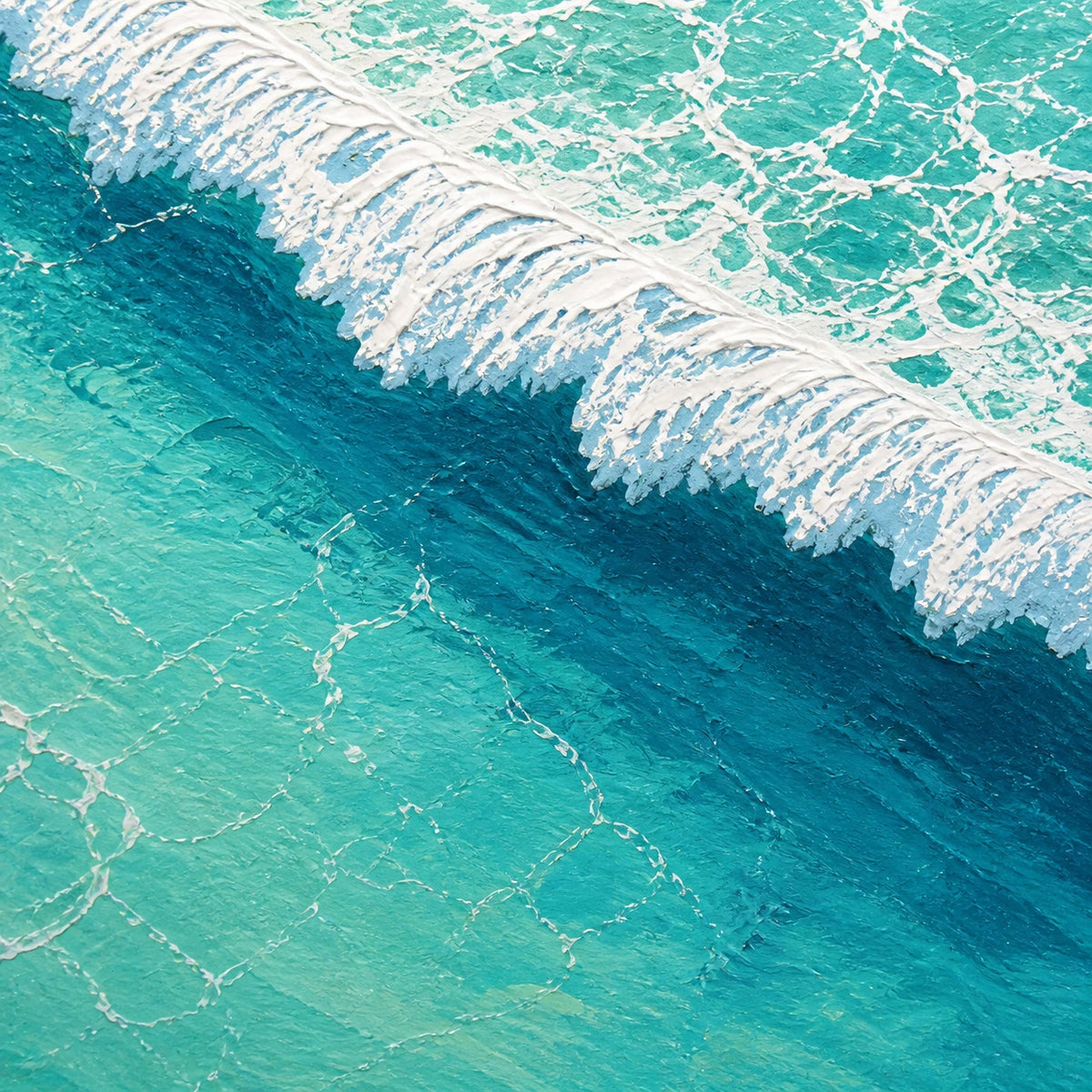 Hand-Painted Artwork | Into the Break [noon:detail:texture]