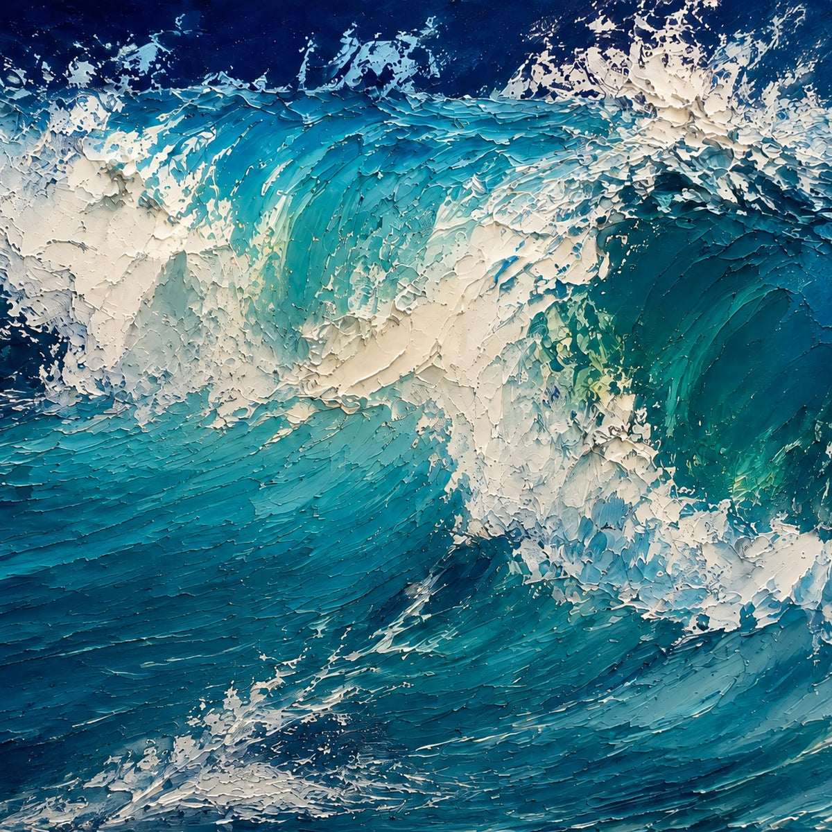 windsurfing surge, paint texture