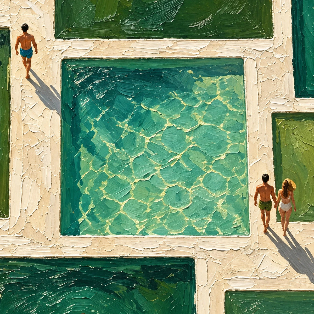 Poolside Rhythms [noon:detail:texture]
