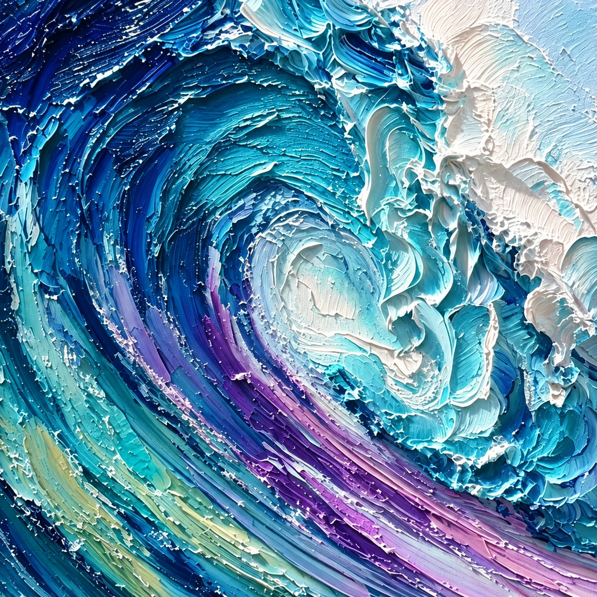 tidal light, paint texture