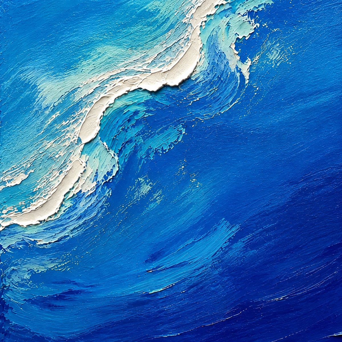 surfline in blue, paint texture