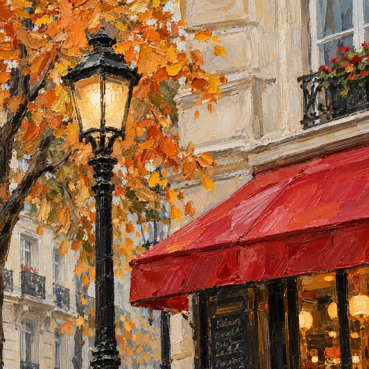 Paris Cafe in Autumn [noon:detail:texture]