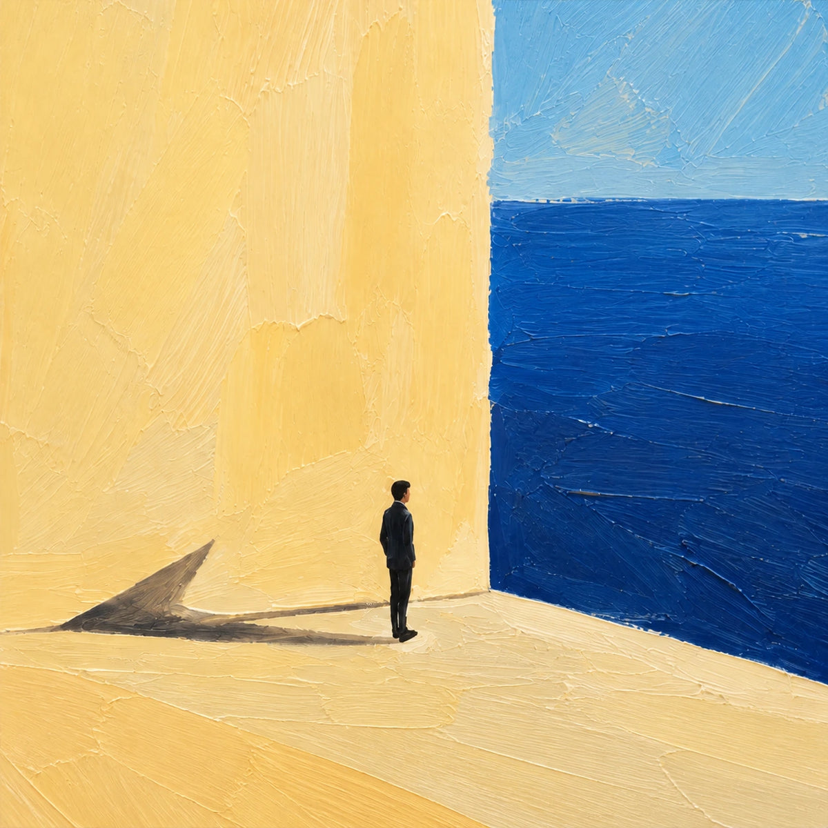 Hand-Painted Artwork | Sunlit Threshold [noon:detail:texture]