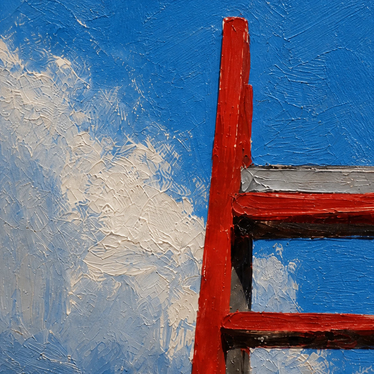 follow the open sky, paint texture