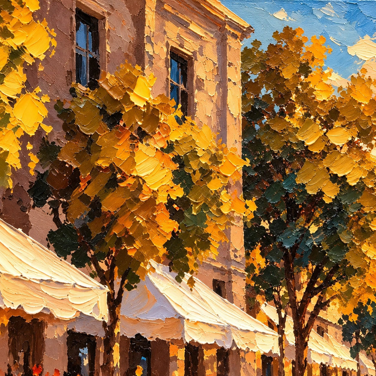 Sunlit Piazza Gathering [noon:detail:texture]