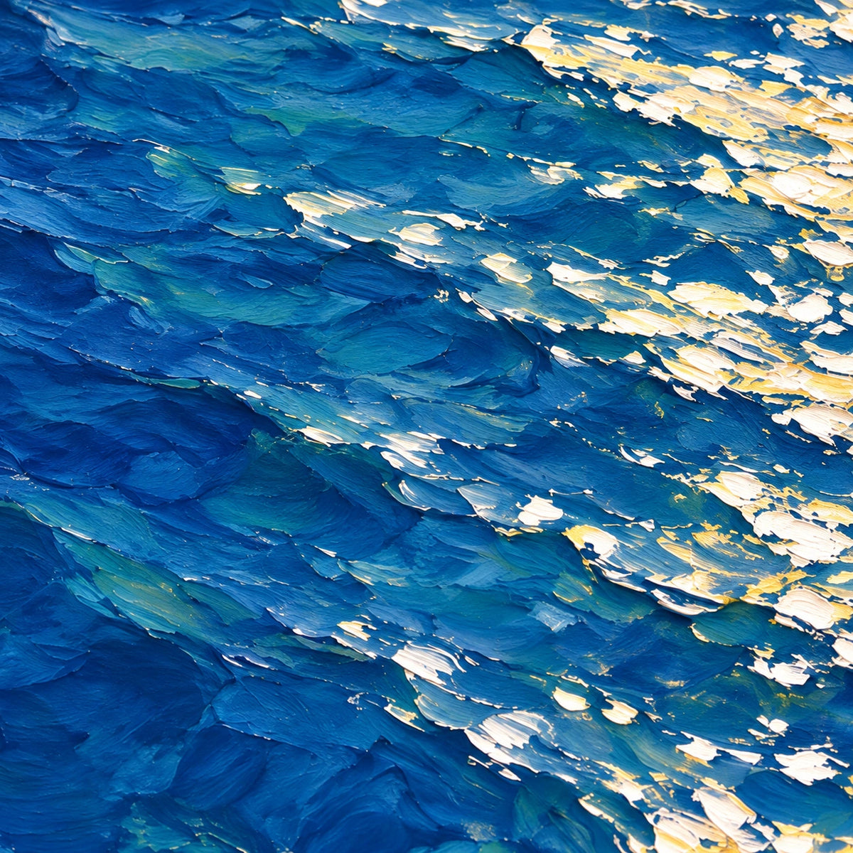 open water drift, paint texture