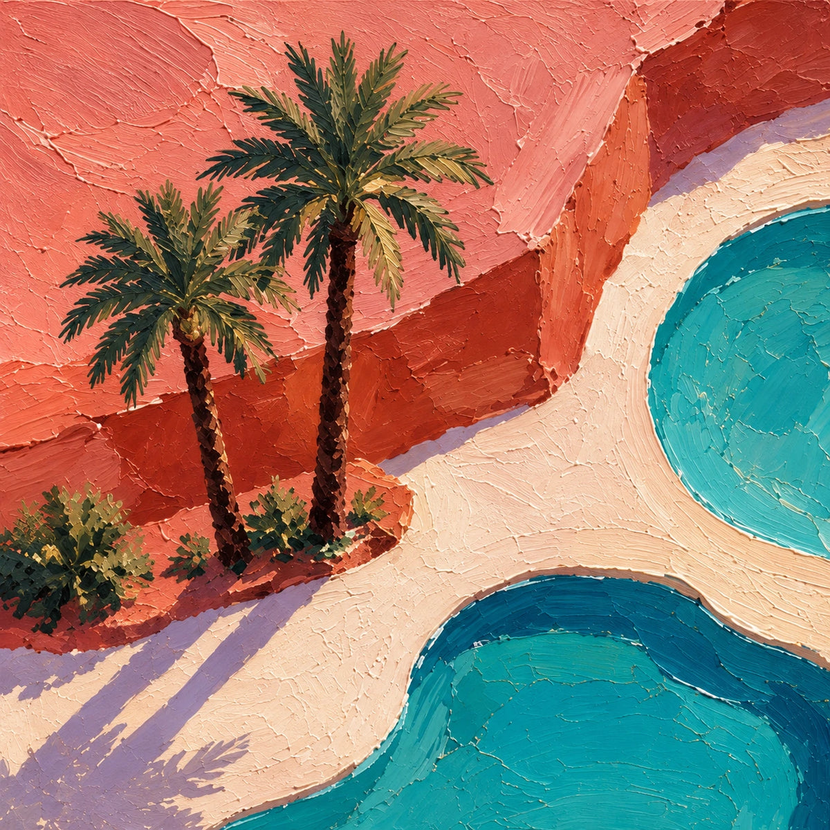 Terracotta Oasis Pools [noon:detail:texture]