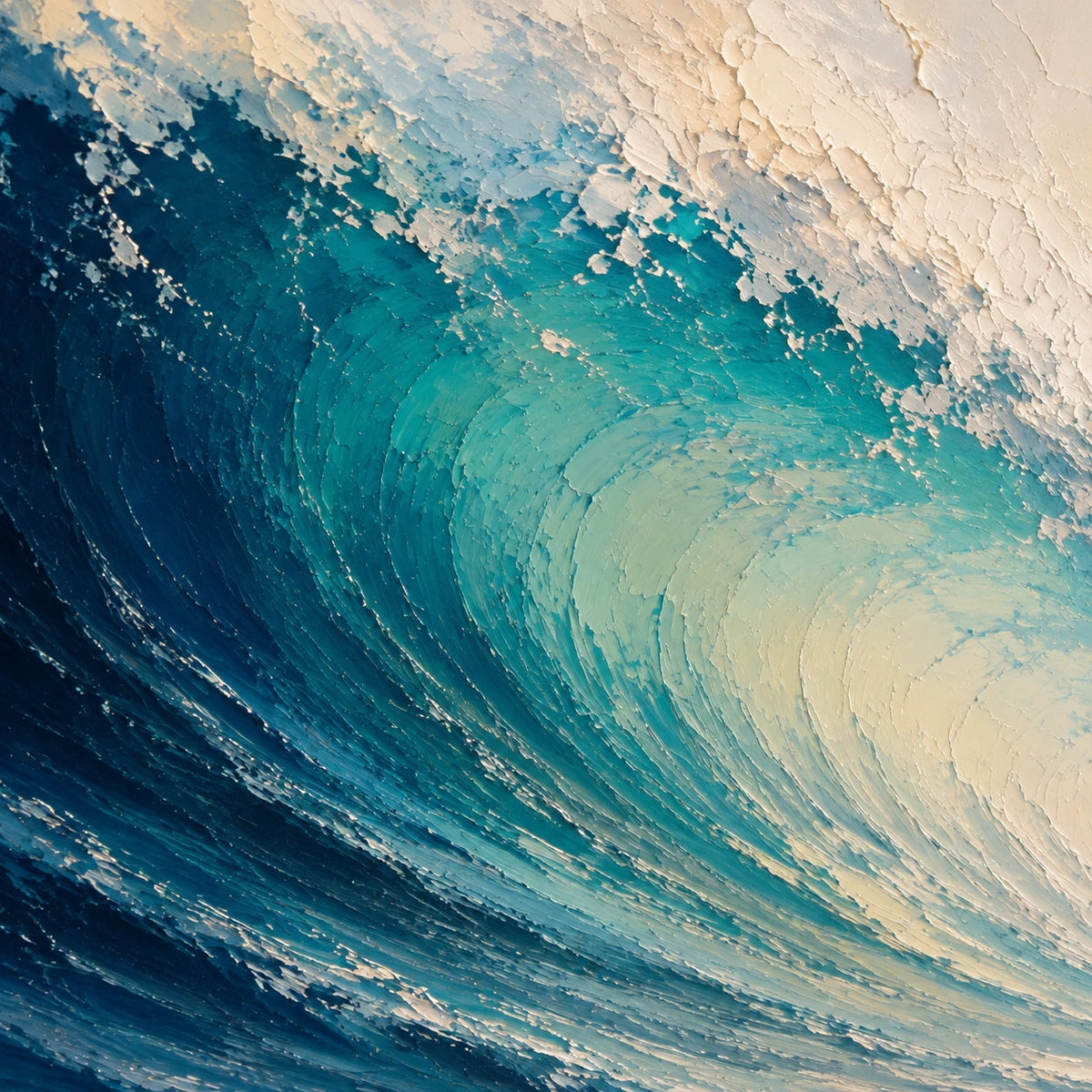 between tide and sky, paint texture