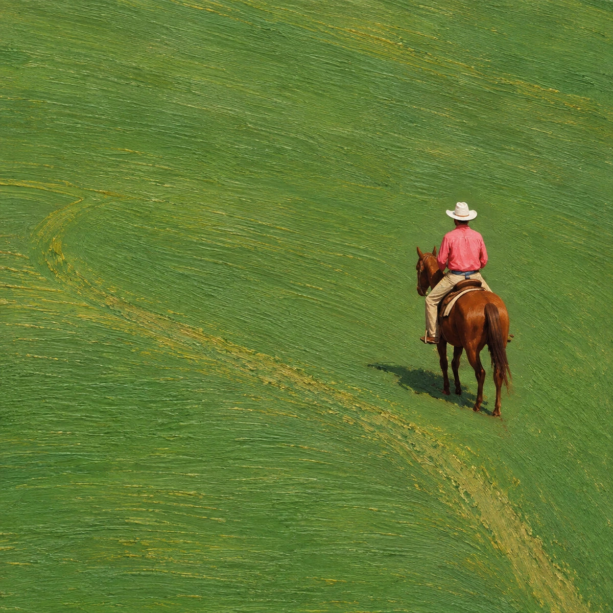 Quiet Pasture Ride [noon:detail:texture]