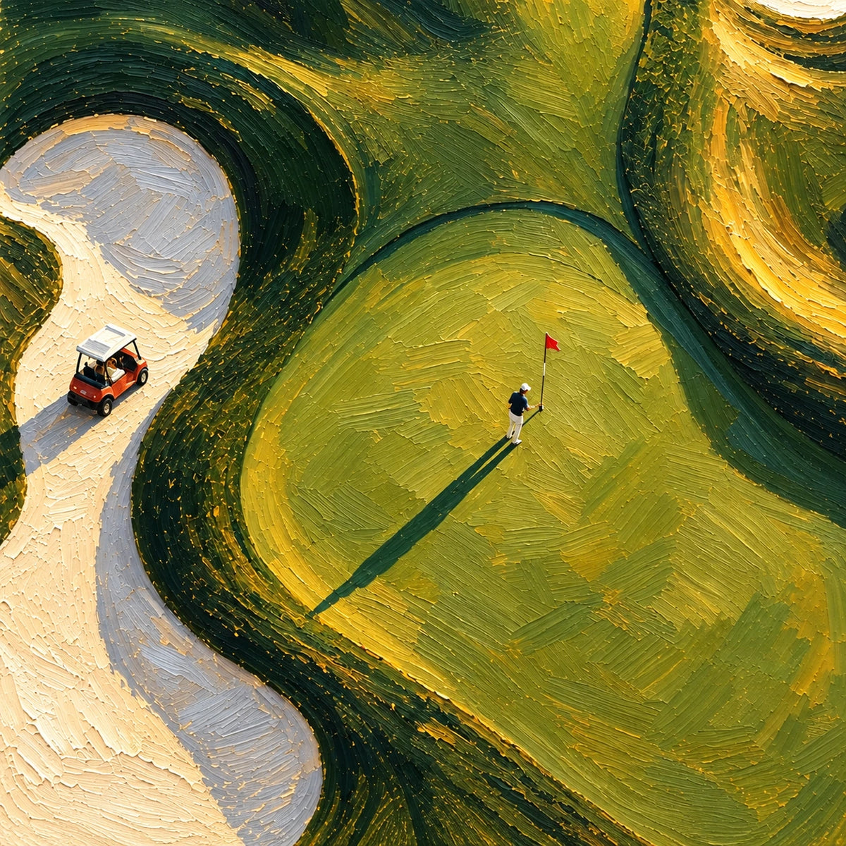 fairway drift, composition