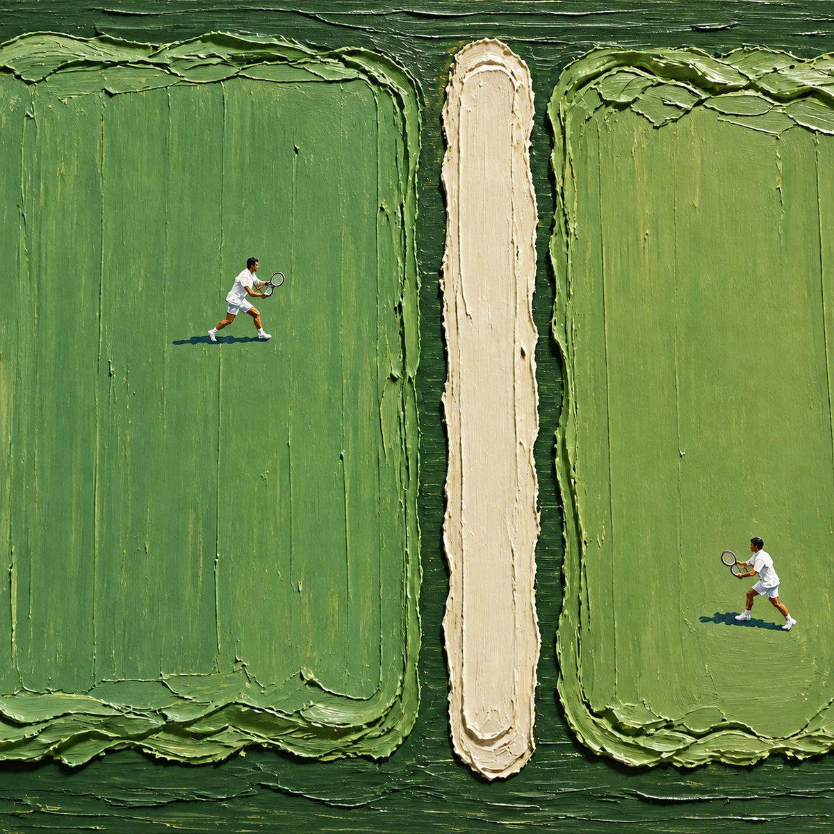green court rally, composition