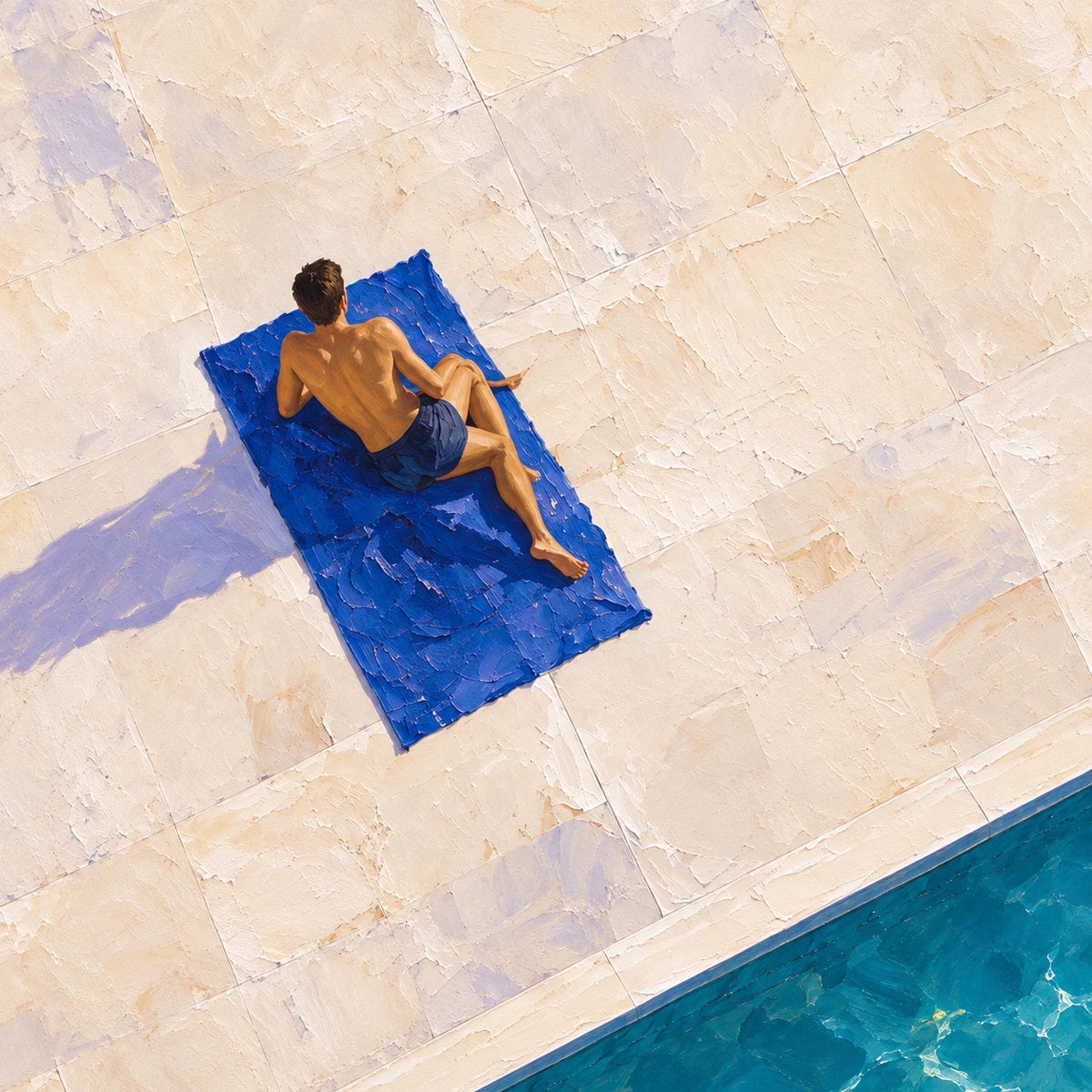 Poolside Sunlight [noon:detail:composition]
