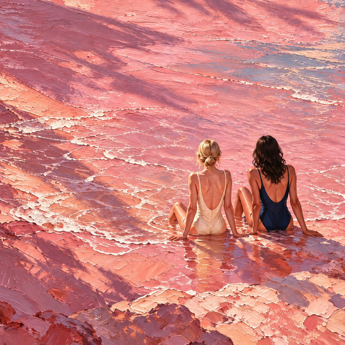 rosewater shore, composition