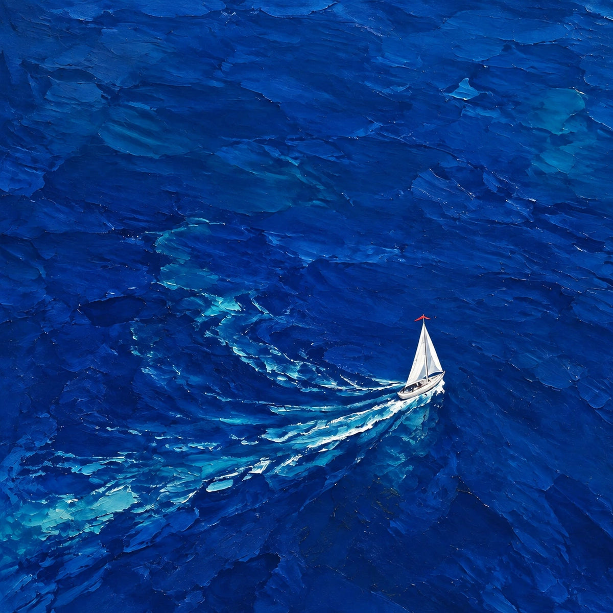 Sail Into Blue [noon:detail:composition]
