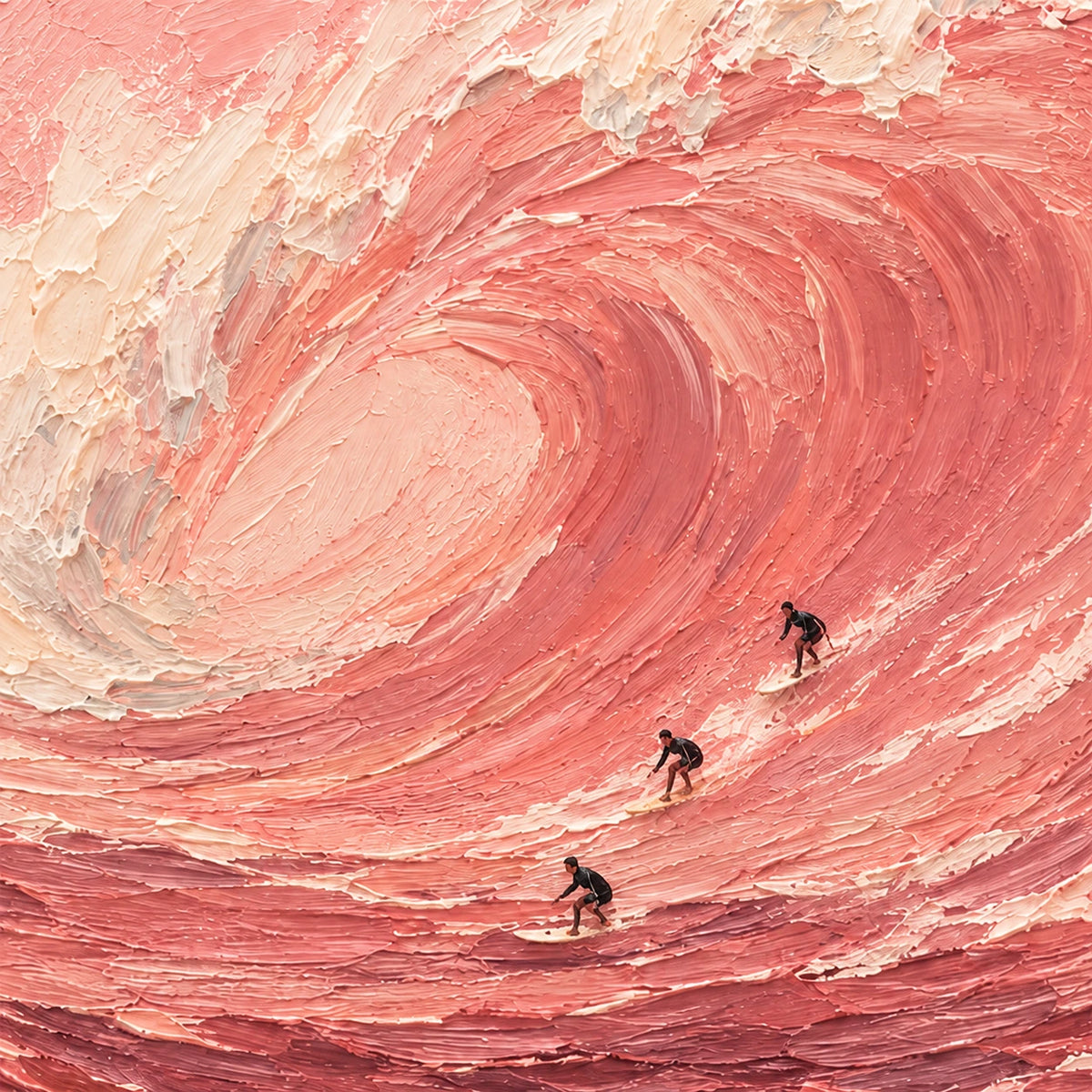 Hand-Painted Artwork | Rosewater Break [noon:detail:composition]