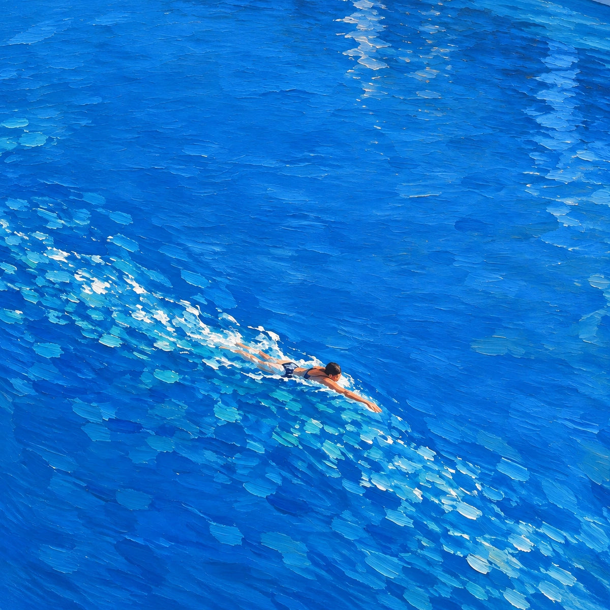 Under the Quiet Diving Board [noon:detail:composition]