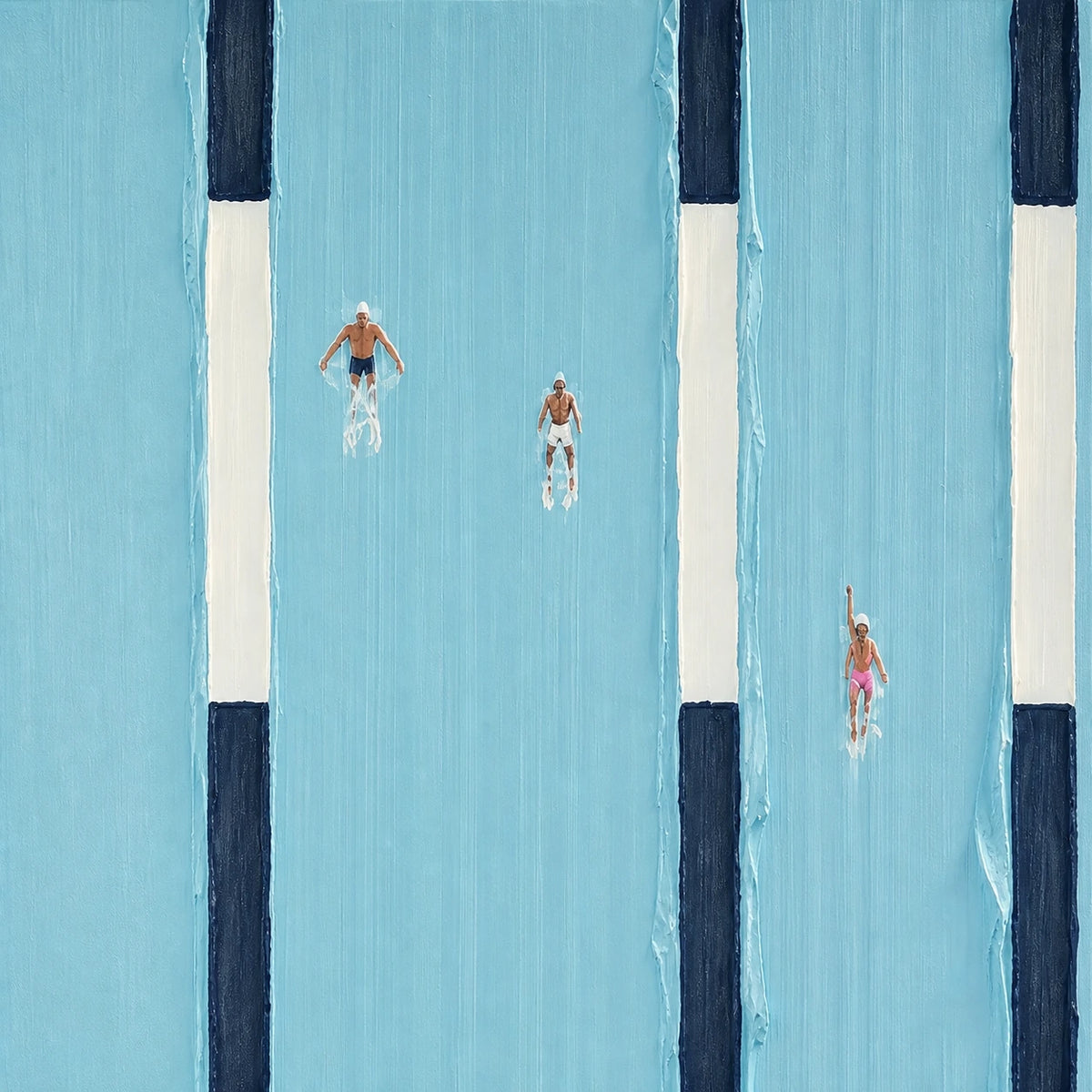 Hand-Painted Artwork | Between the Lanes [noon:detail:composition]