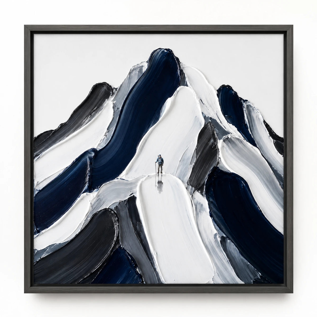Hand-Painted Artwork | A Way Through [noon:detail:framed-front]