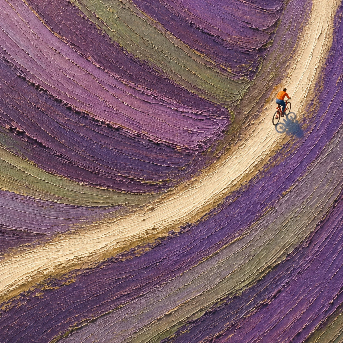 violet path ride, composition