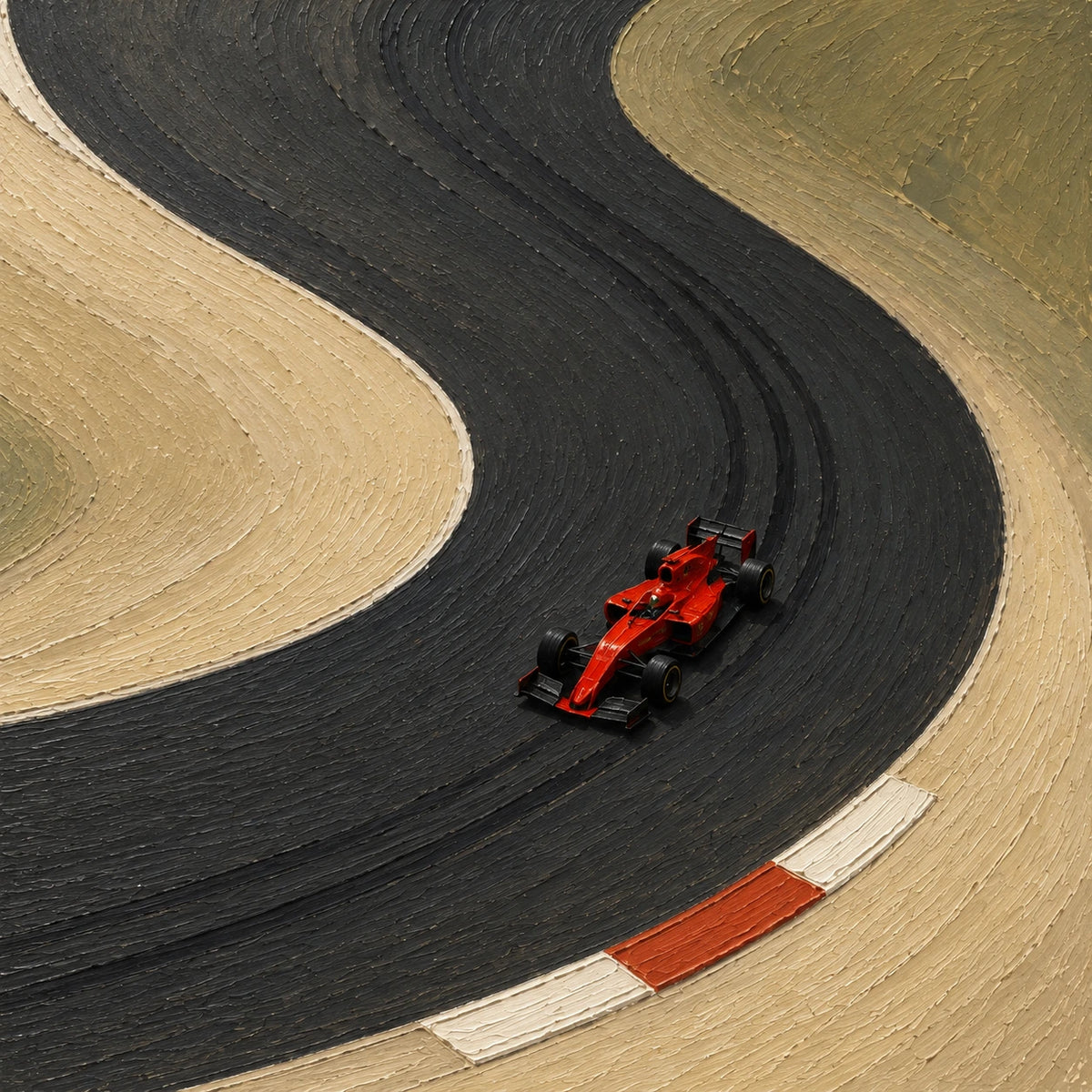 racing line, composition