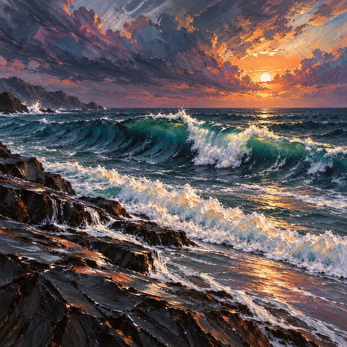 coastal fire, composition