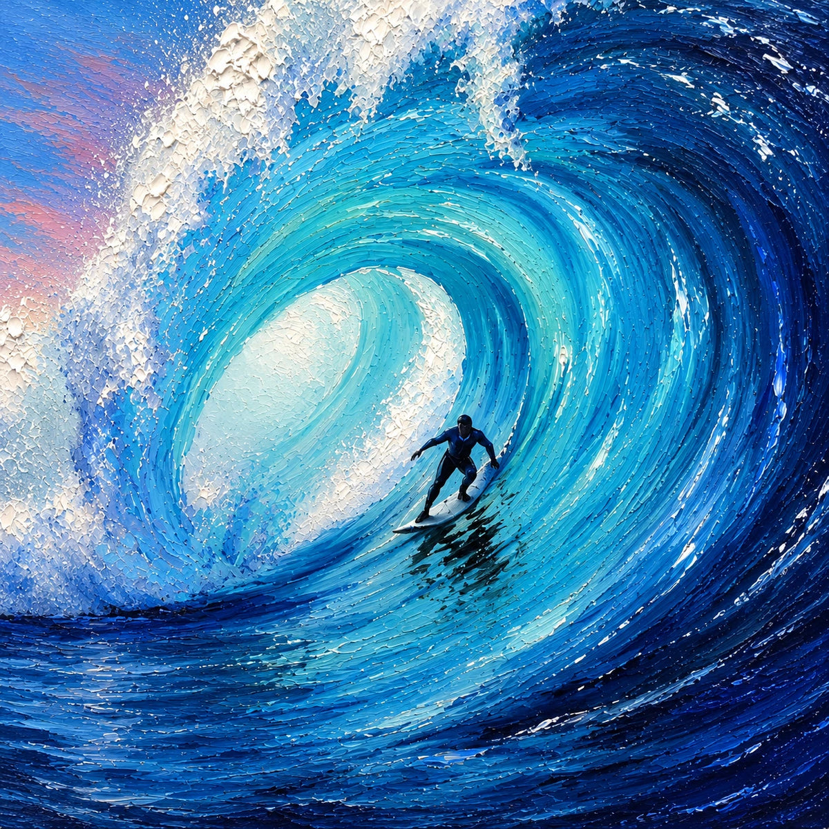wave rider, composition