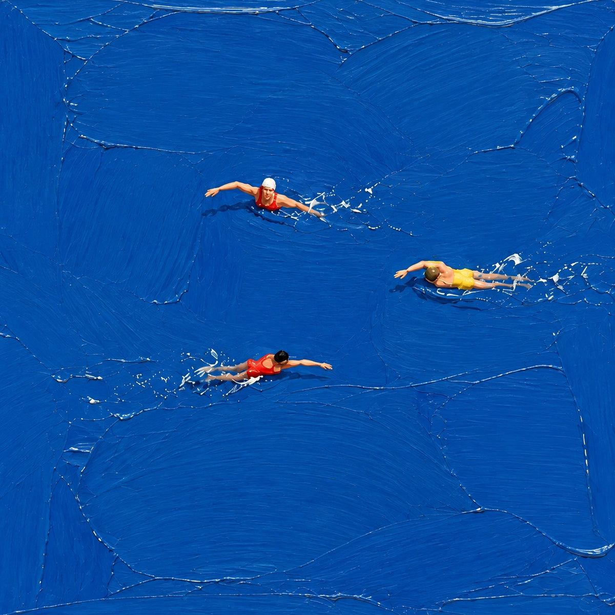 bluewater swimmers, composition