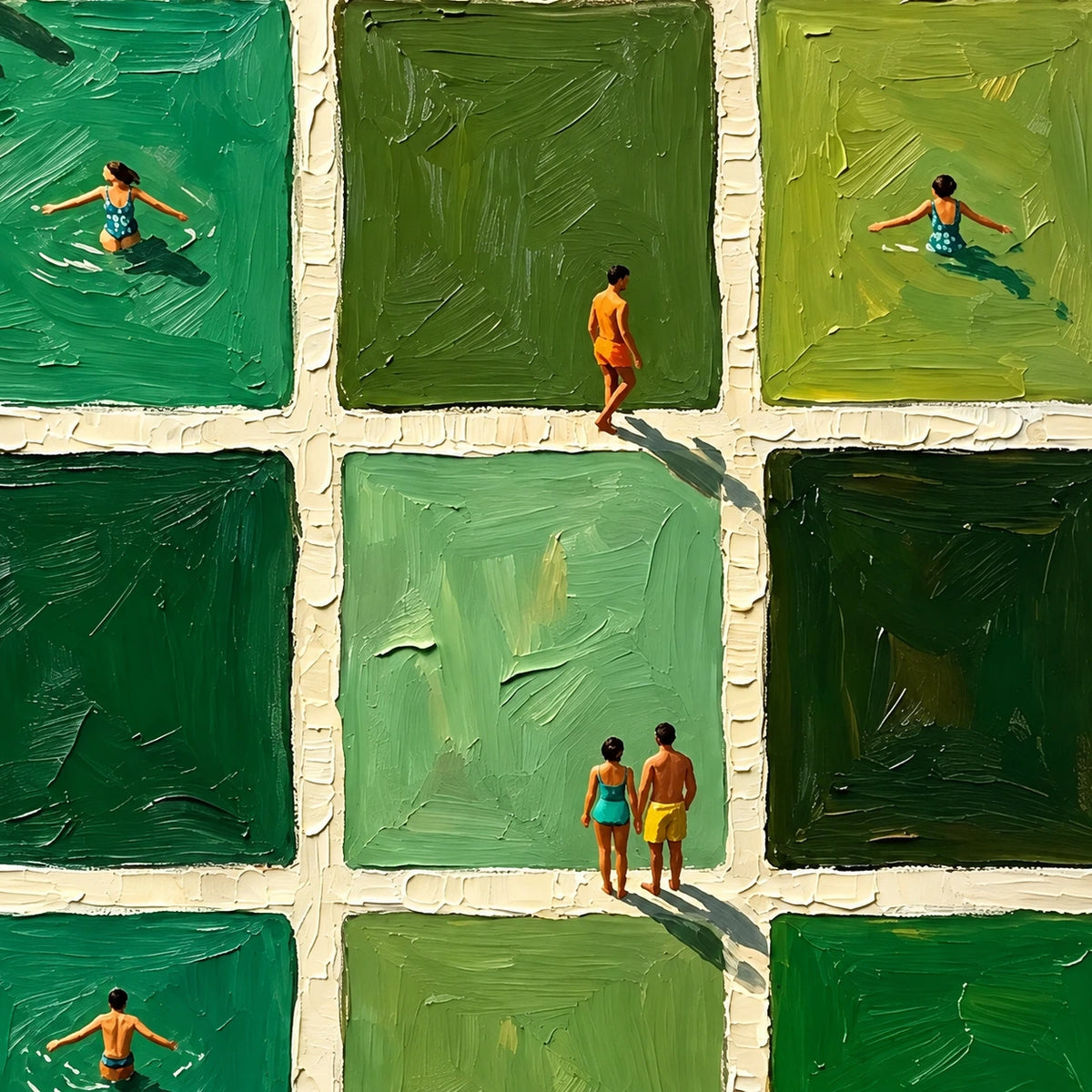 Green Water, Open Paths [noon:detail:composition]