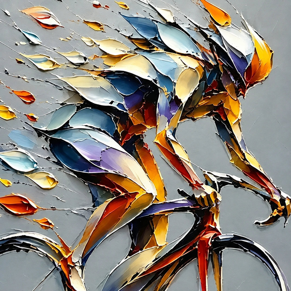chromatic bicycle ride, composition