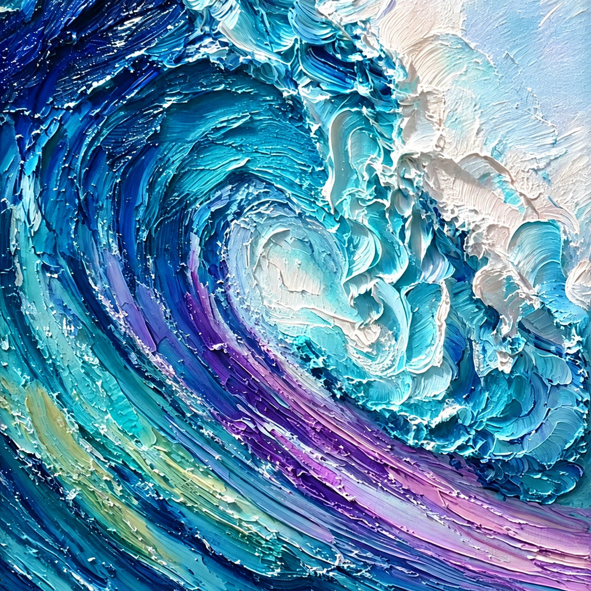 Hand-Painted Artwork | Tidal Ligh [noon:detail:composition]