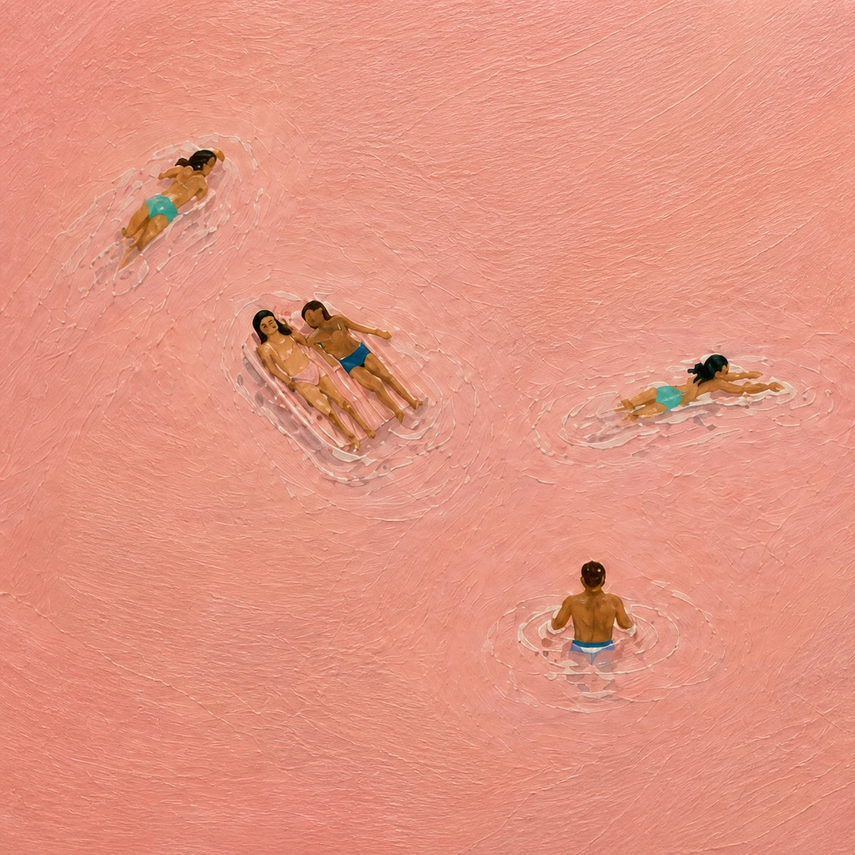 rosewater drift, composition