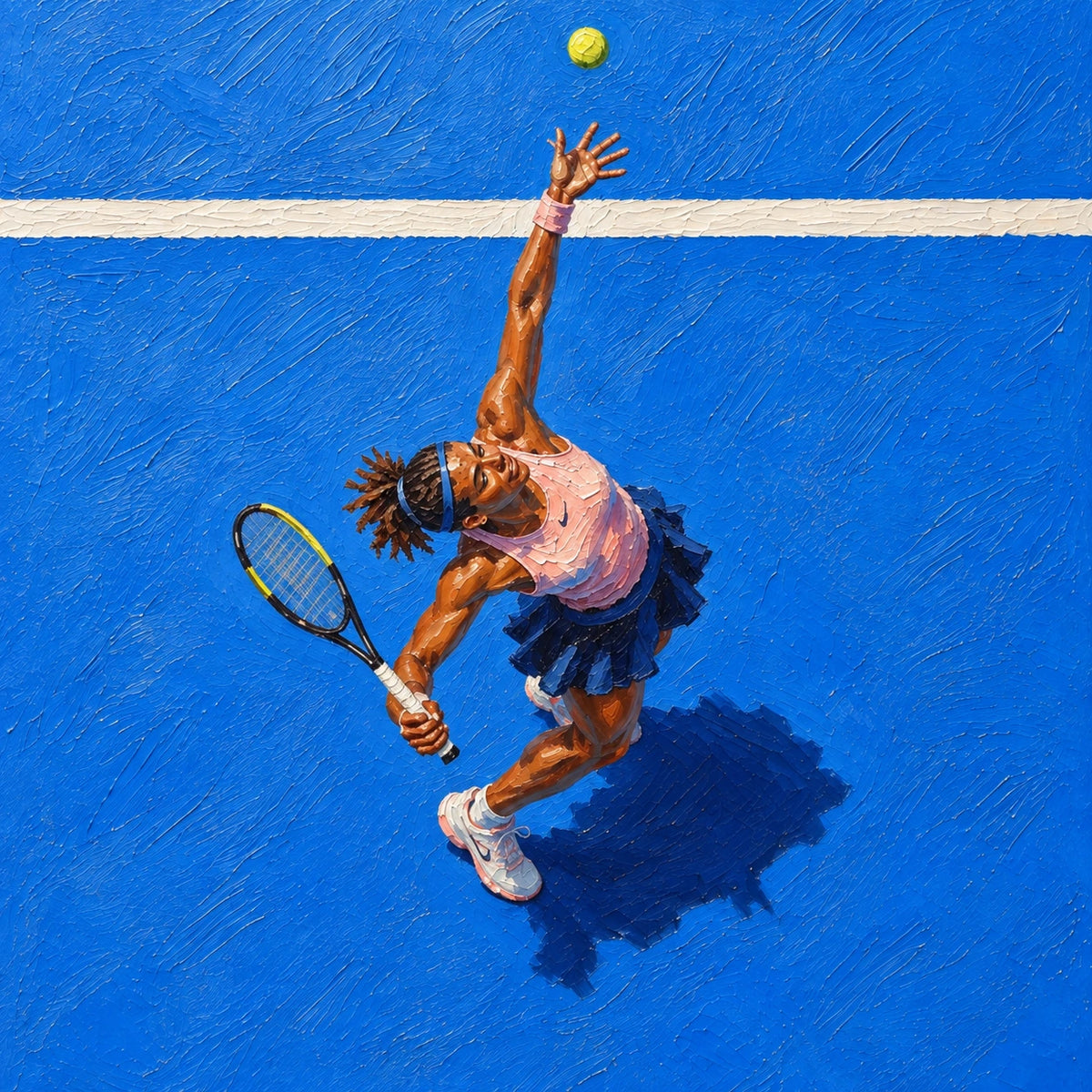 tennis under the sun, composition