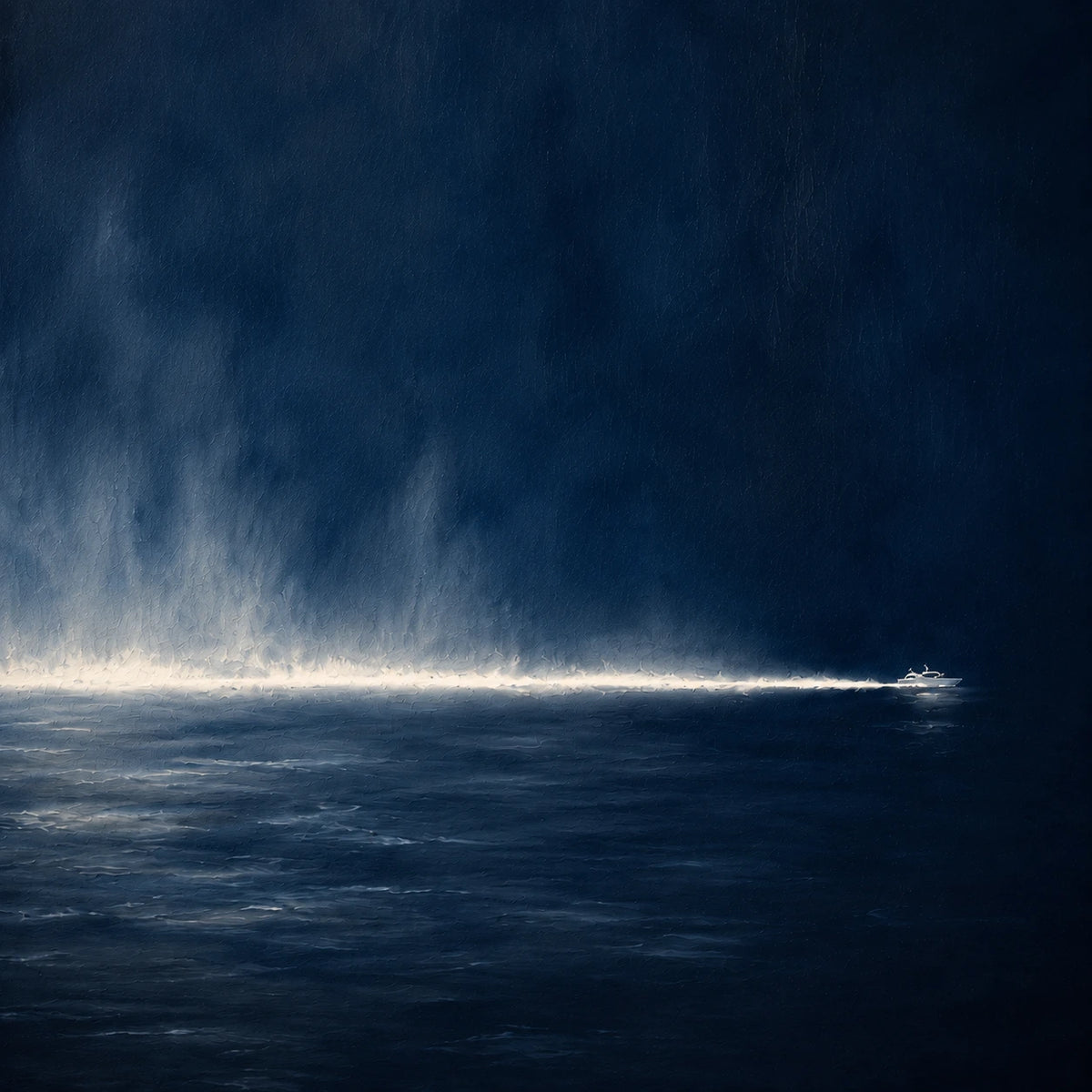 Hand-Painted Artwork | Horizon After Dark [noon:detail:composition]