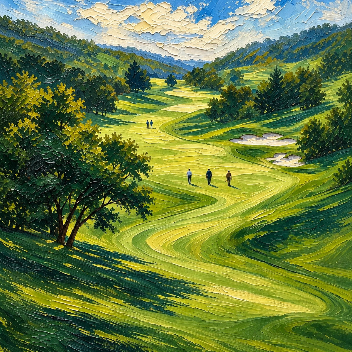 green valley fairways, composition