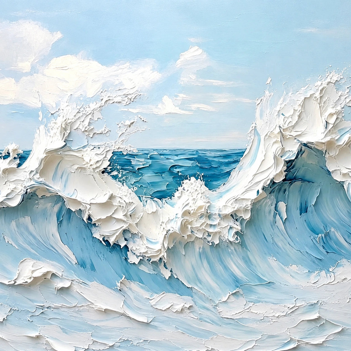 Hand-Painted Artwork | Seafoam Breakers [noon:detail:composition]