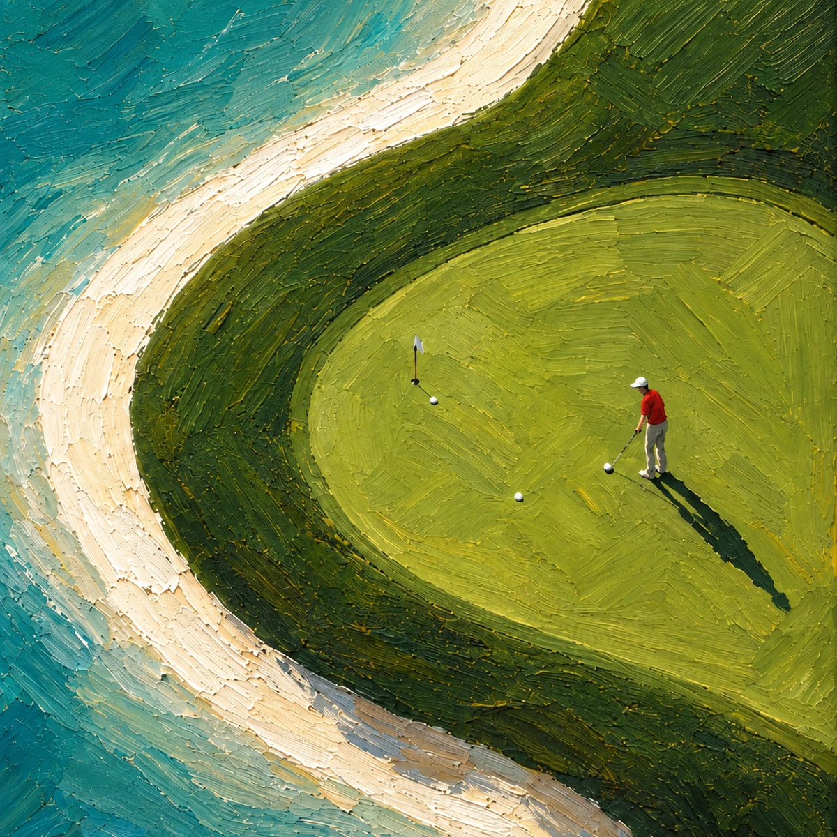 Hand-Painted Artwork | Tidal Gree [noon:detail:composition]