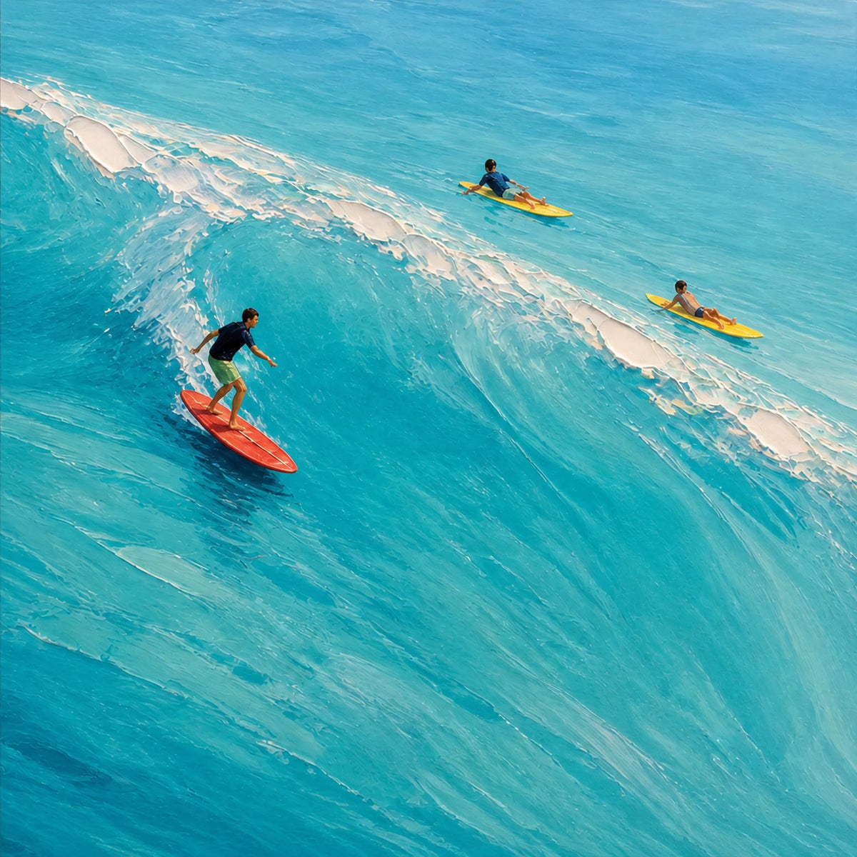 Hand-Painted Artwork | Bluewater Break [noon:detail:composition]