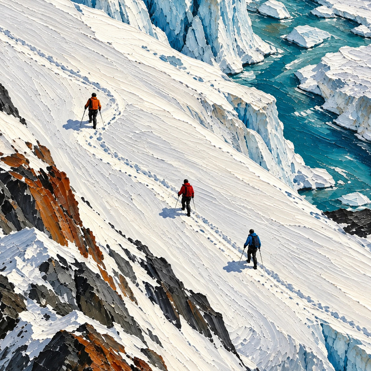 Glacier Passage [noon:detail:composition]