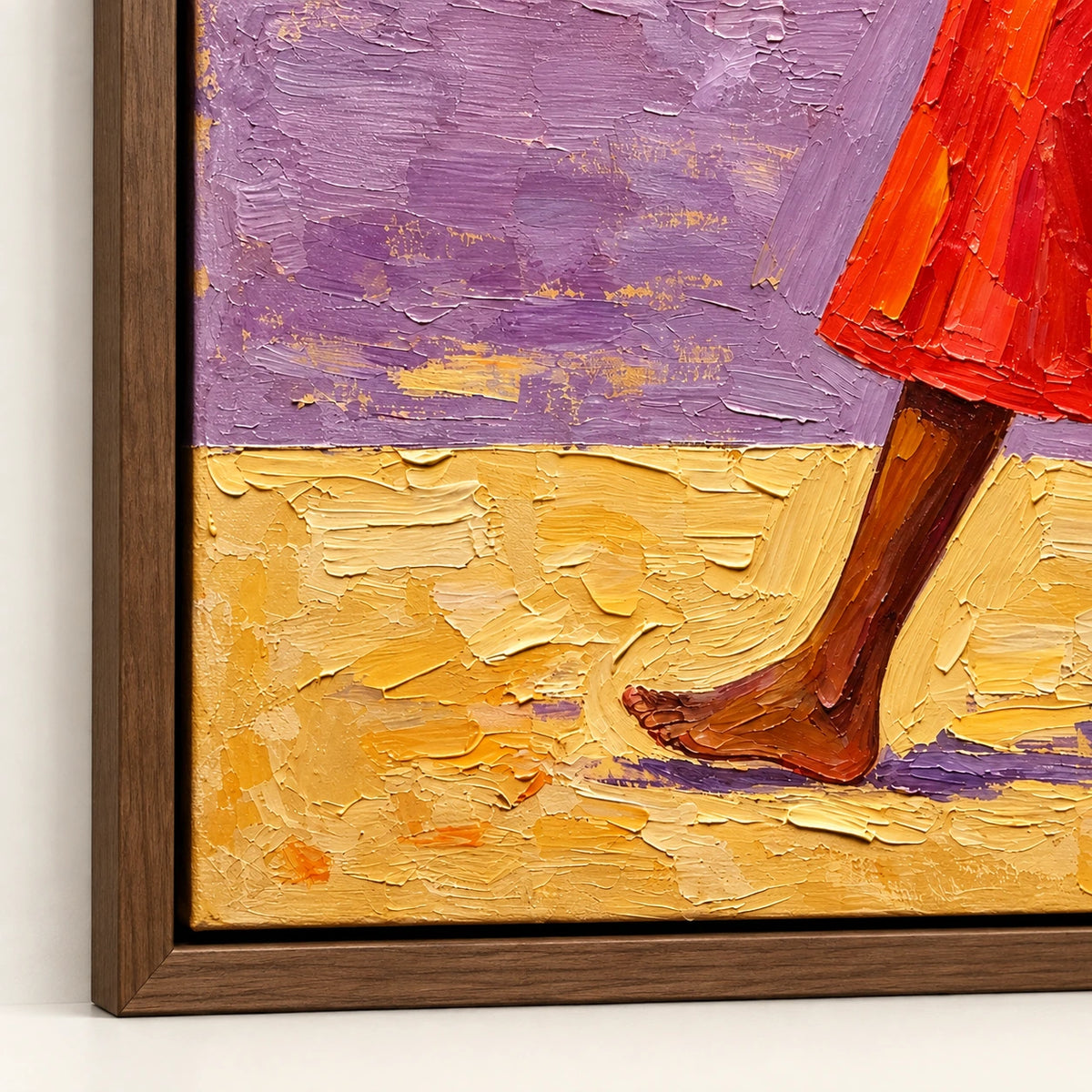 coastal stroll, frame detail