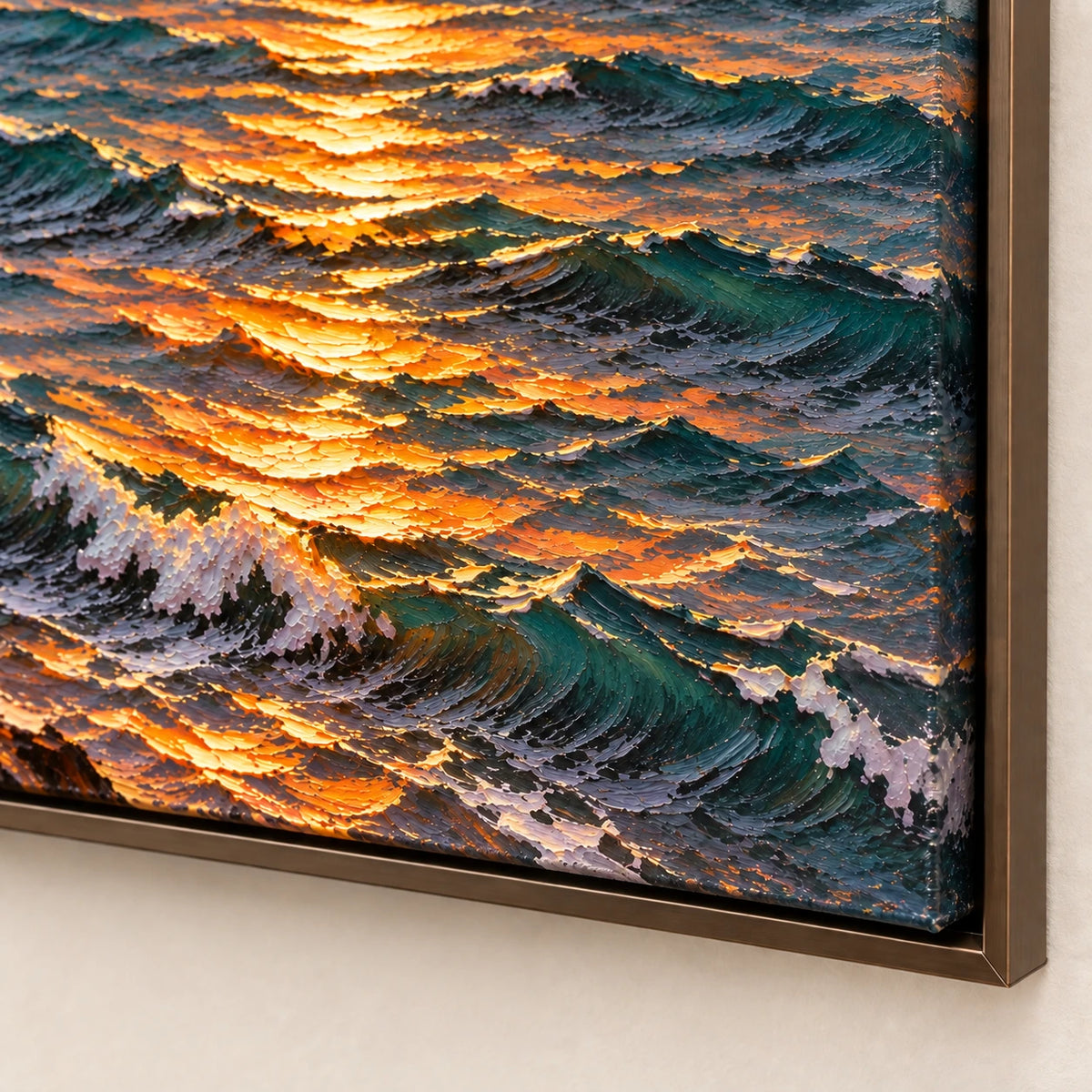 sunlit coastal voyage, frame detail