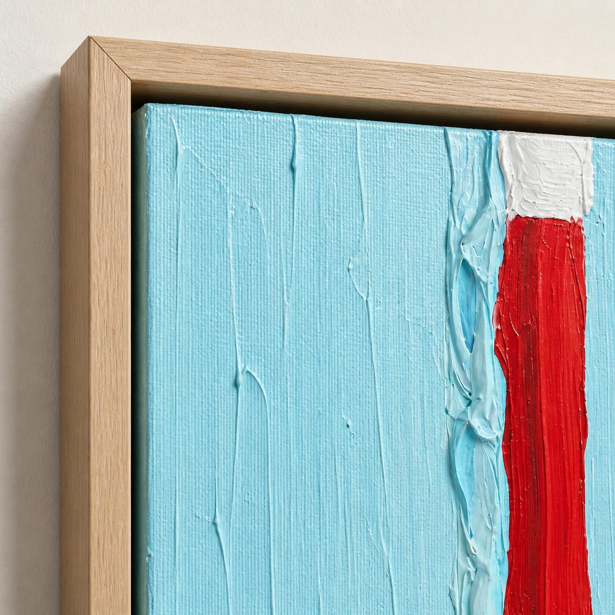 red lane rhythm, frame detail