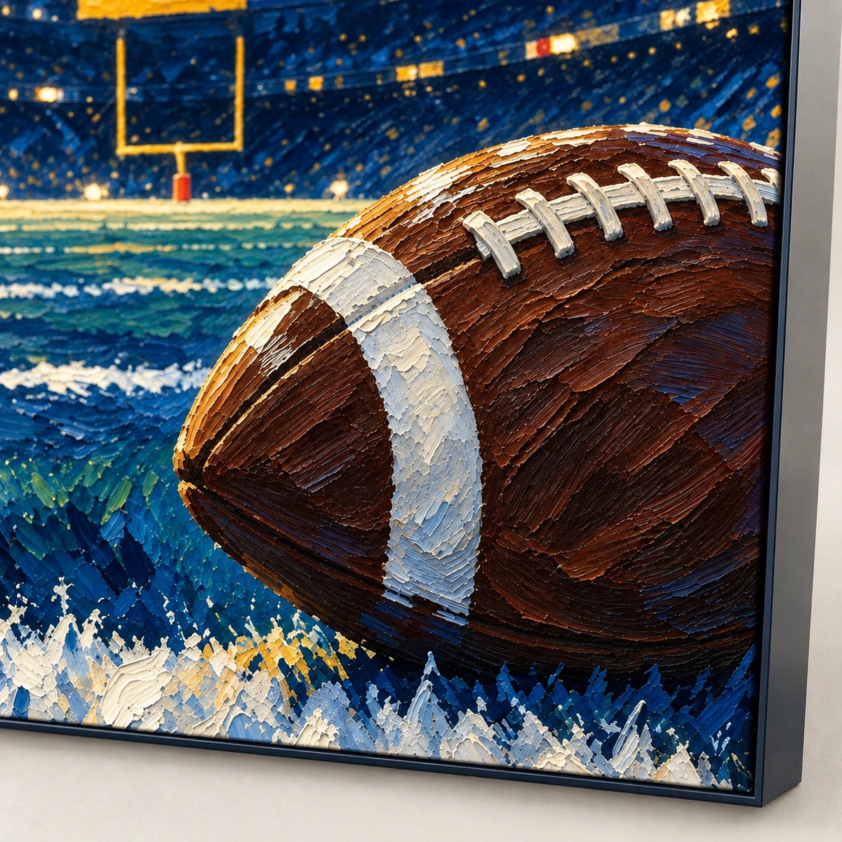 under the stadium moon, frame detail