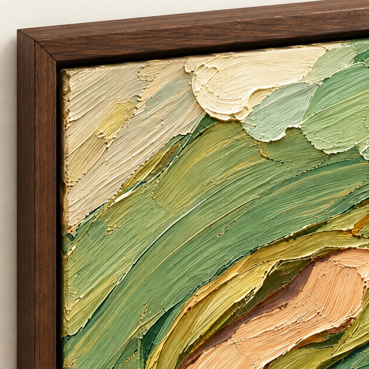 green fairway, frame detail